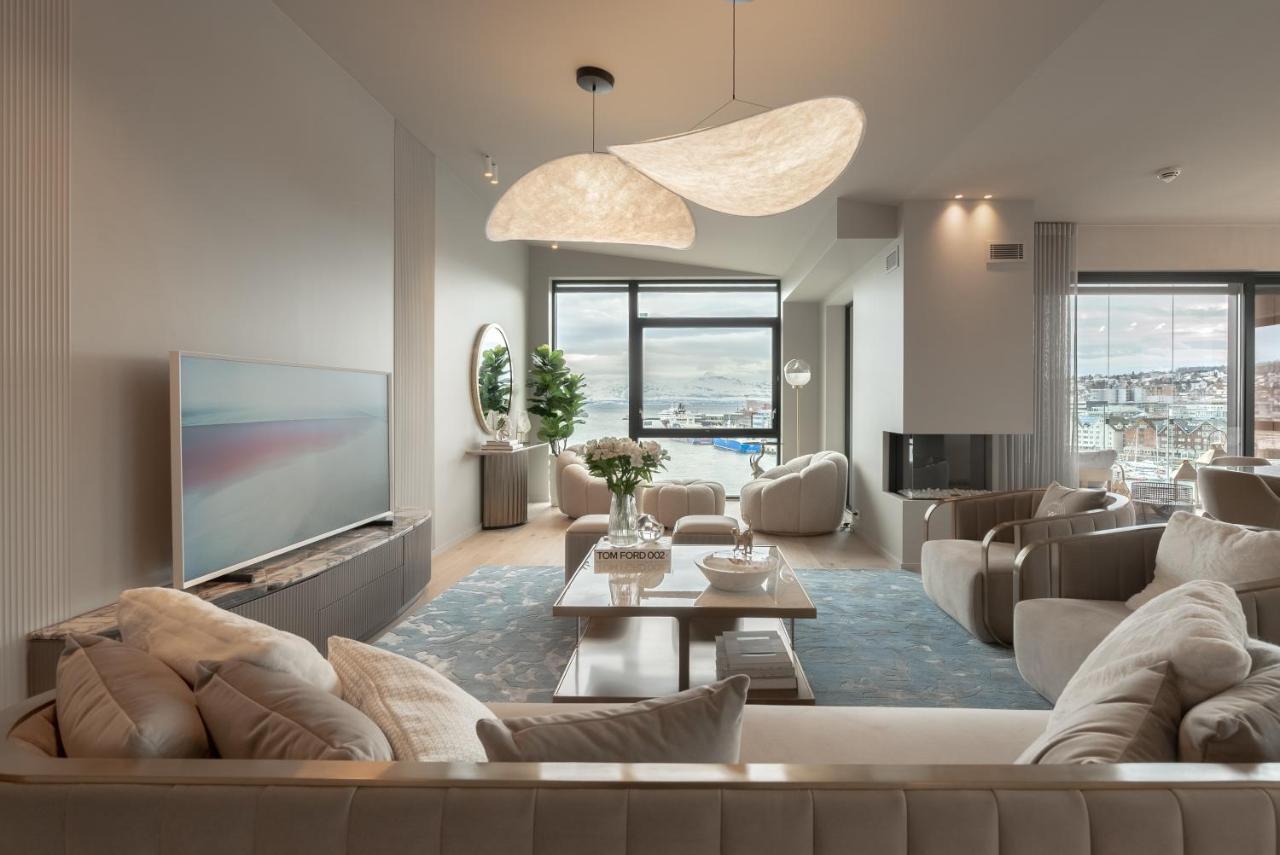 Vindlys Luxury Penthouse Apartment Tromso Exterior photo