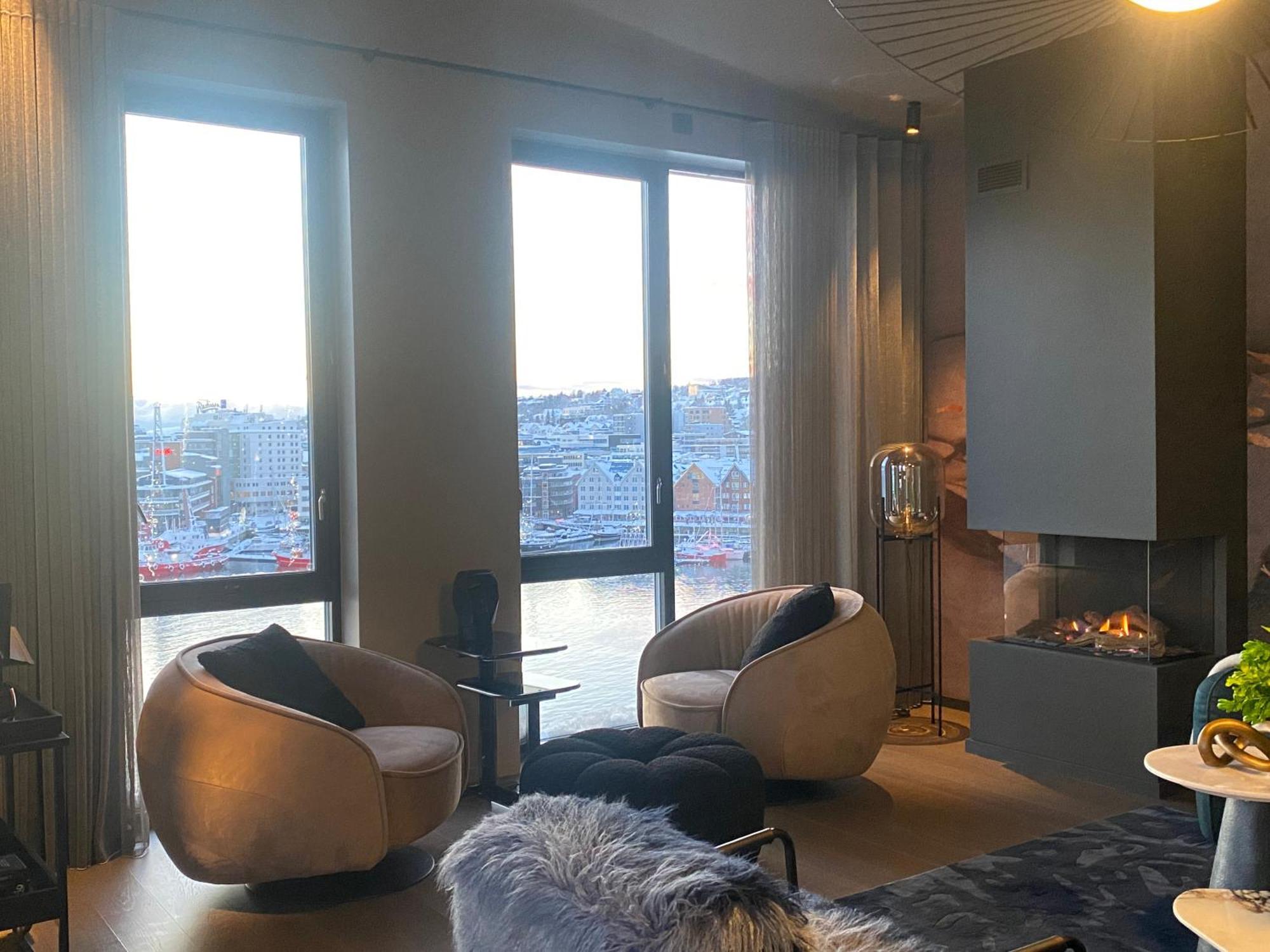 Vindlys Luxury Penthouse Apartment Tromso Exterior photo