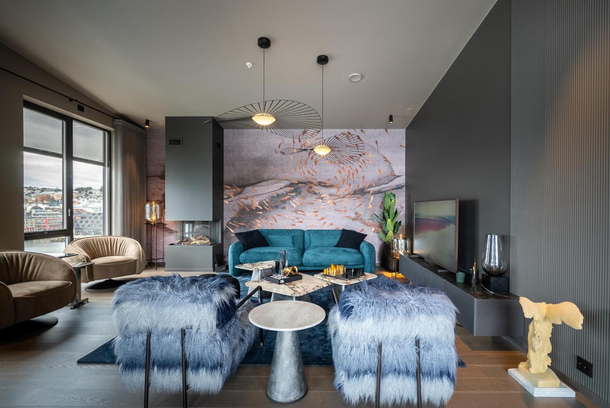 Vindlys Luxury Penthouse Apartment Tromso Exterior photo