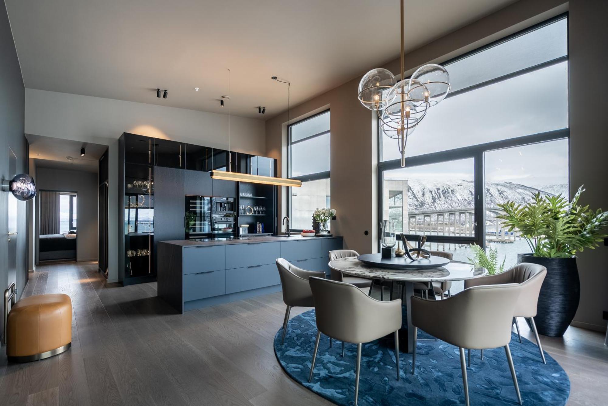 Vindlys Luxury Penthouse Apartment Tromso Exterior photo